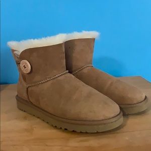 UGG Mini Bailey Button Boots